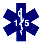 caducée et numéro 15 caducée et numéro 15