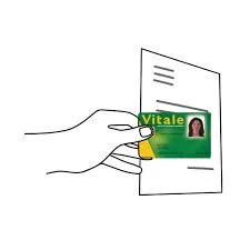 Présenter la carte vitale