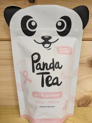 Panda tea pink power