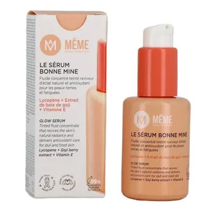 flacon de sérum, et sa boîte