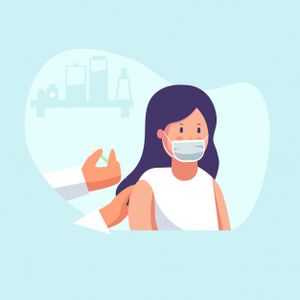 illustration d'un vaccin contre le virus Covid19